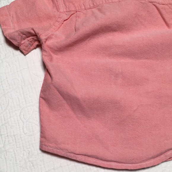 6-9m (5/$20) Peachy Cotton Shirt by 1989 Place - Picture 9 of 11